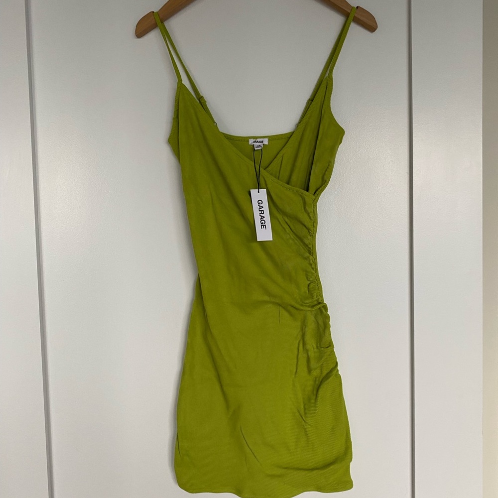 Garage olive green dress 🫒